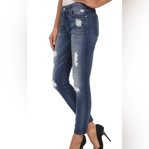 7 For All Mankind Ankle Skinny jeans size 26 - Picture 6 of 7